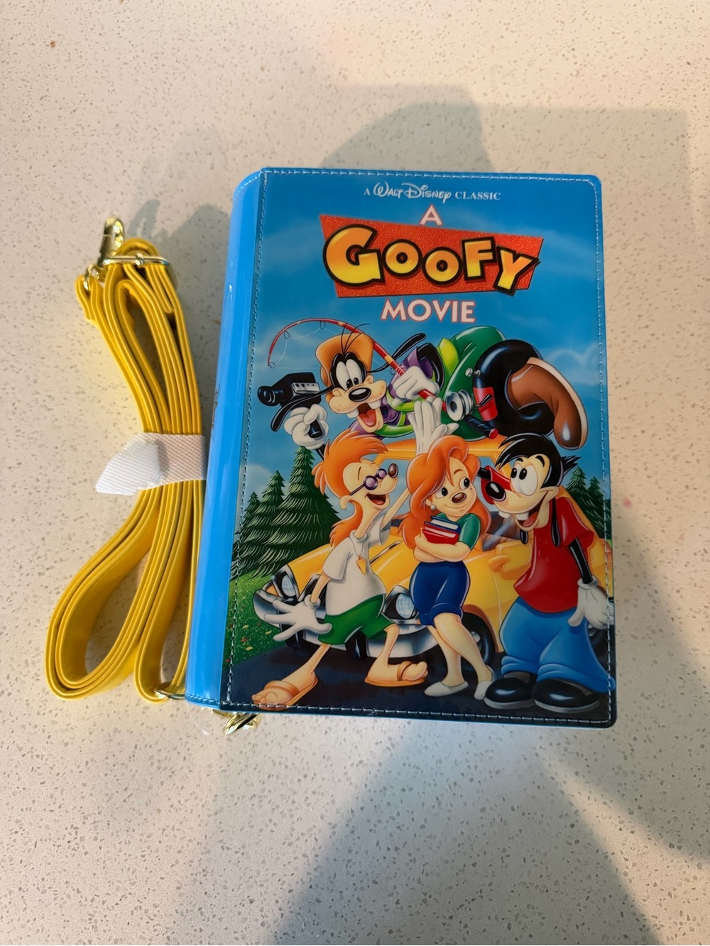Loungefly Blue & Yellow Goofy Movie Crossbody